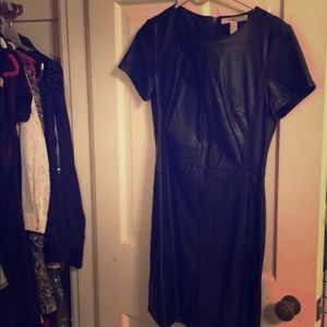 Leather dress